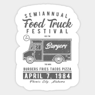 Food Truck Festival Sticker